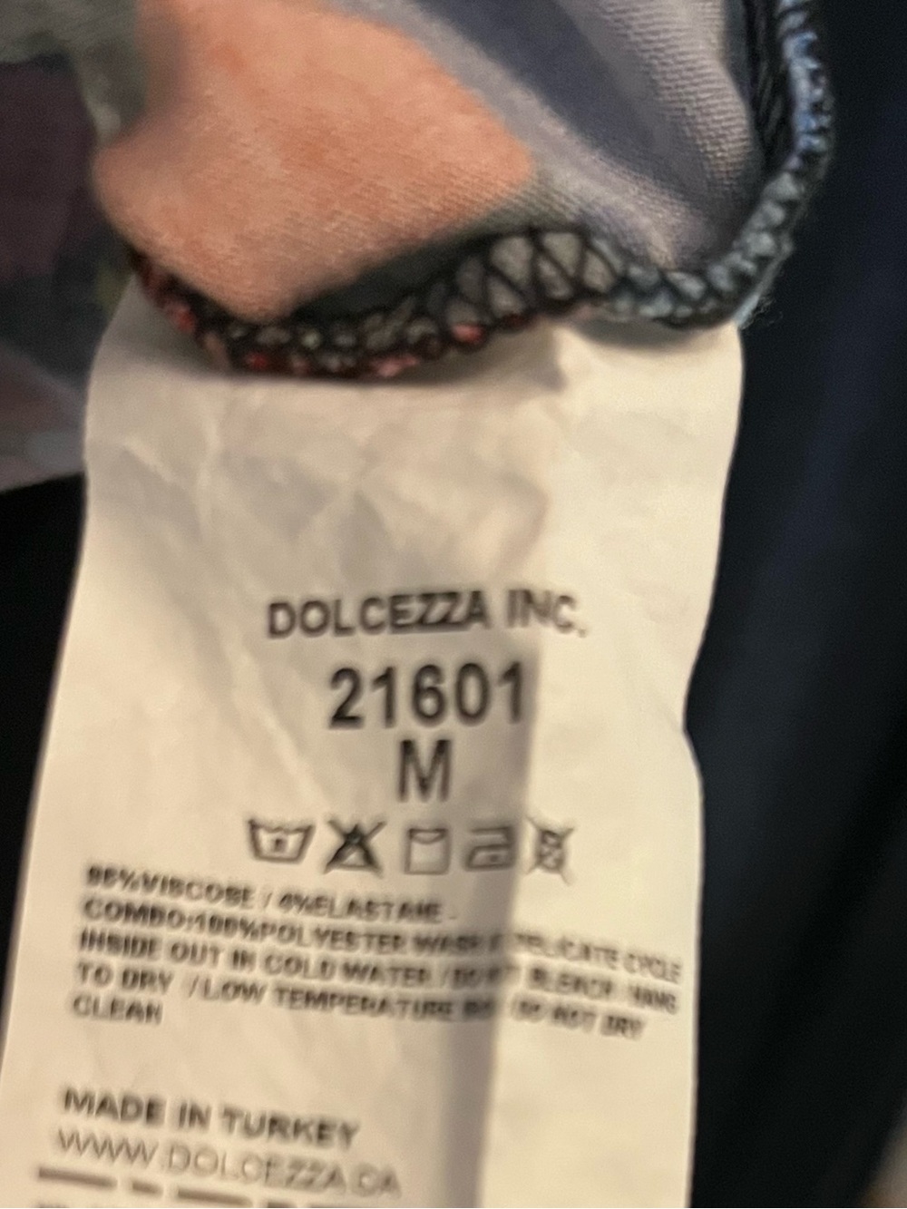 Dolcezza Pattern-Block Zip-Up Hoodie Jacket - Bold Geometric & Floral Art - Picture 7 of 9